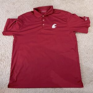 Nike golf wazzu washington state polo. Mens xl. Like new. Great condition.